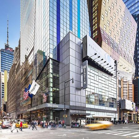Отель The Westin New York At Times Square Экстерьер фото The building's exterior