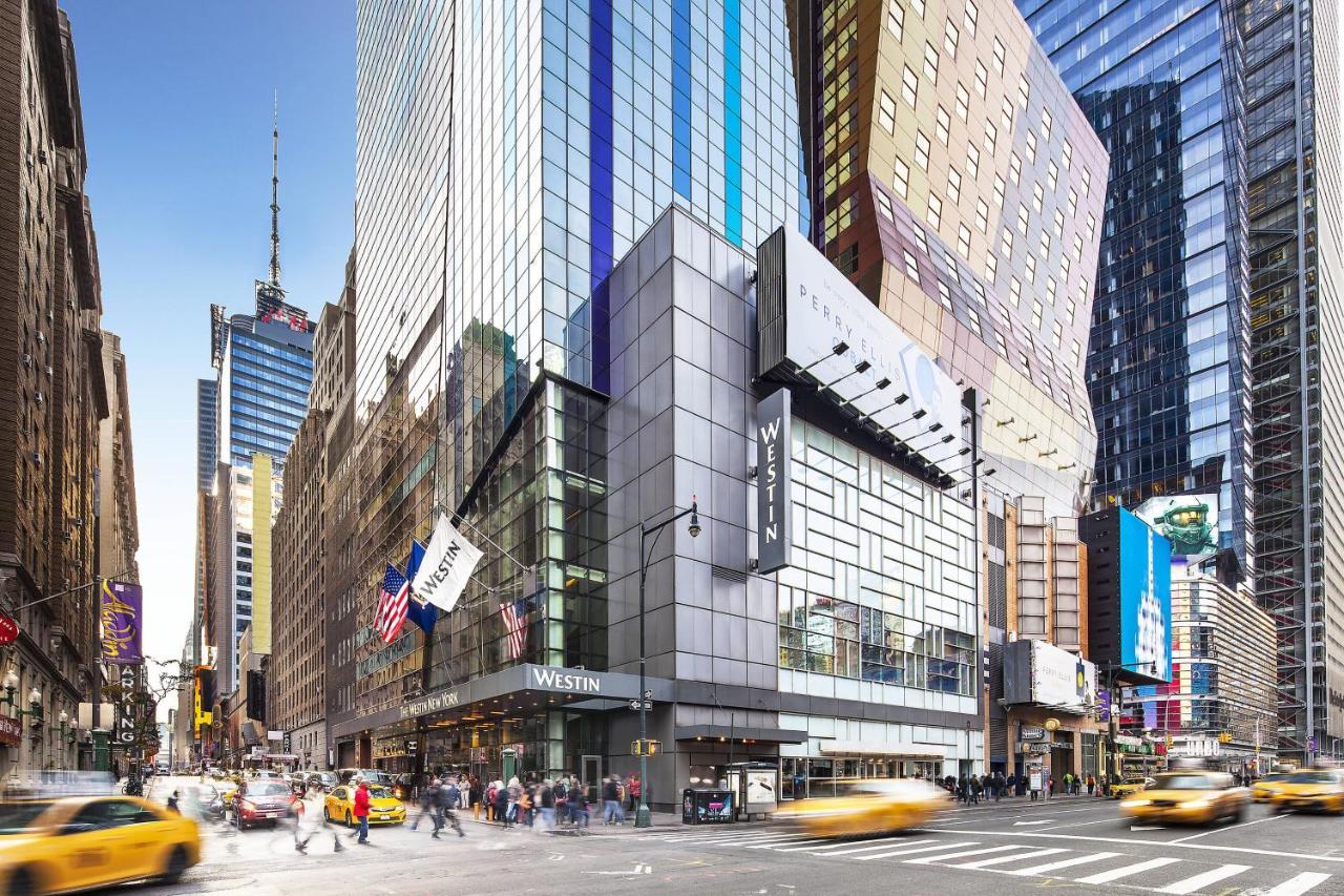 Отель The Westin New York At Times Square Экстерьер фото The building's exterior
