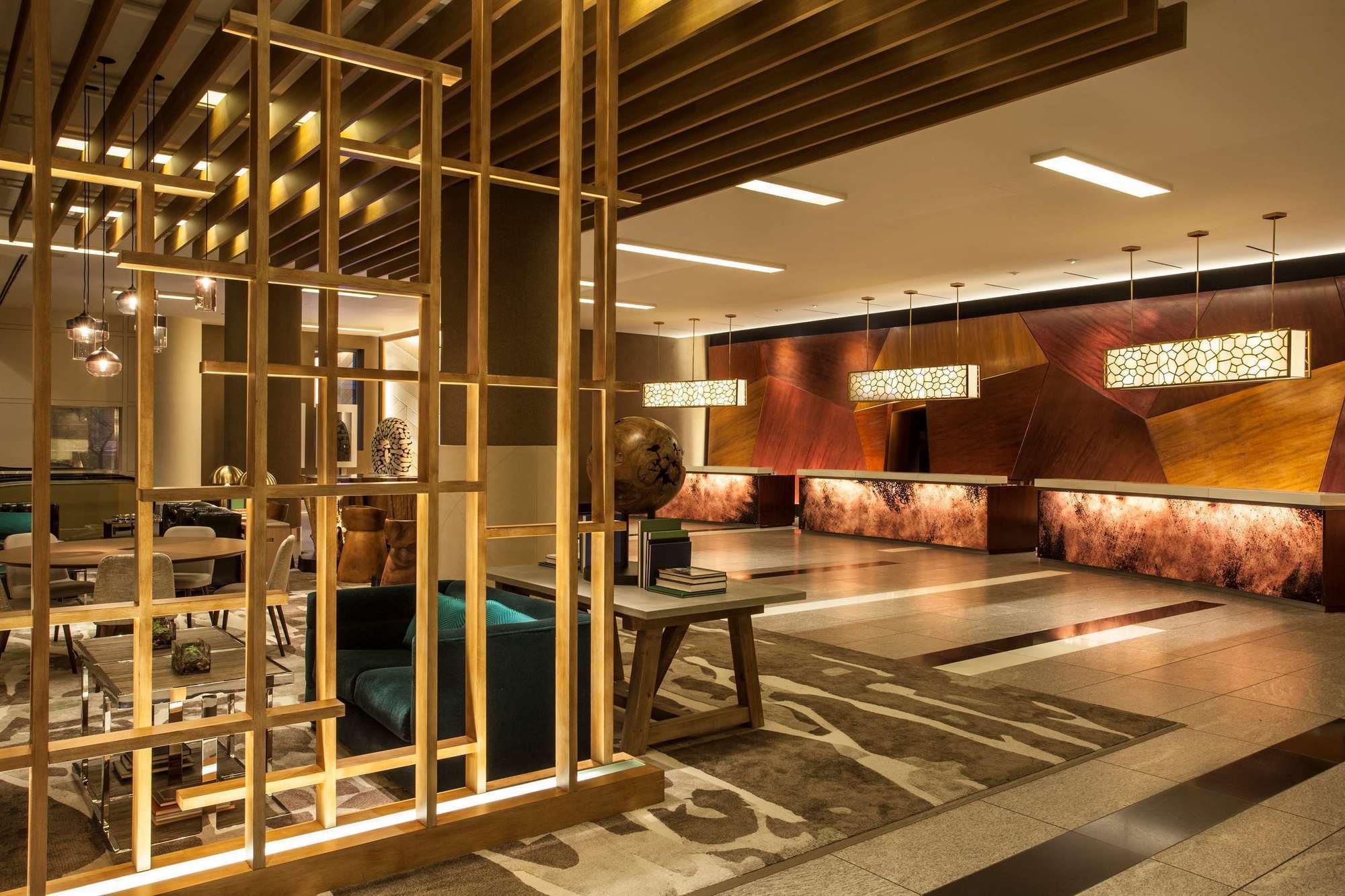 Отель The Westin New York At Times Square Экстерьер фото The lobby of the hotel